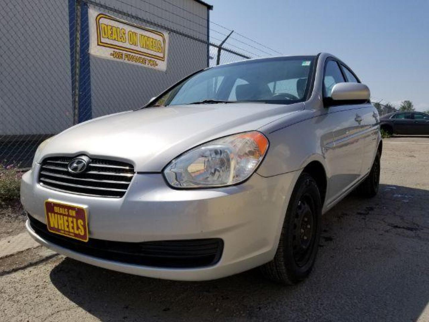2010 Hyundai Accent GLS 4-Door (KMHCN4ACXAU) with an 1.6L L4 DOHC 16V engine, located at 4047 Montana Ave., Billings, MT, 59101, 45.770847, -108.529800 - Photo#0