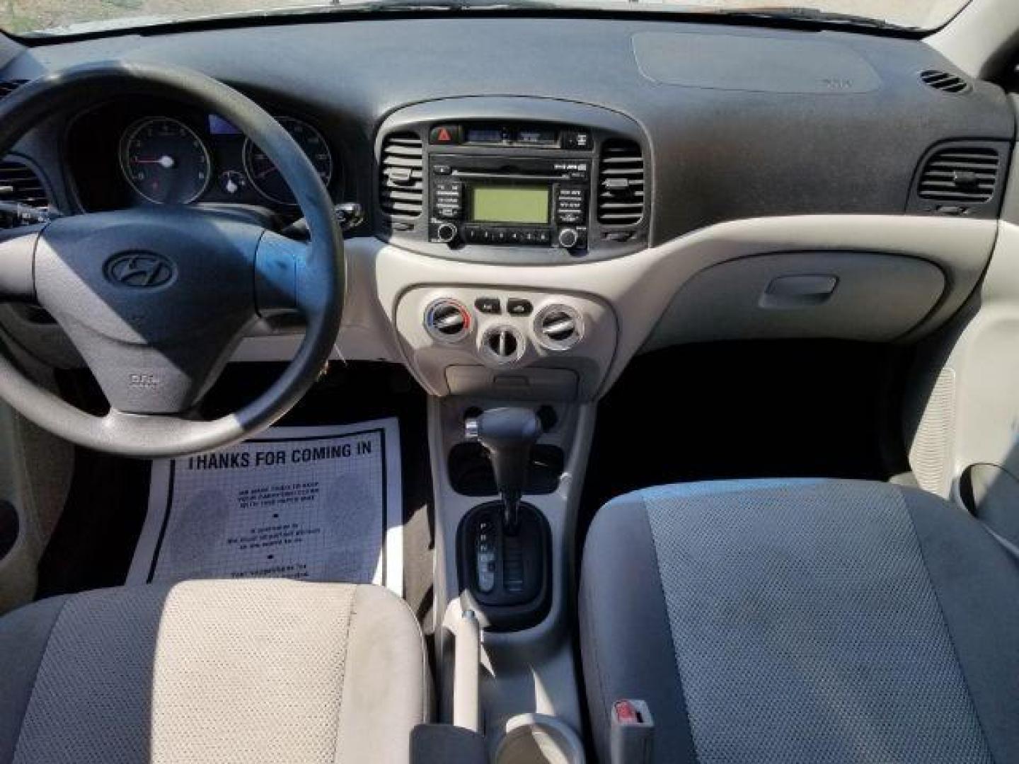 2010 Hyundai Accent GLS 4-Door (KMHCN4ACXAU) with an 1.6L L4 DOHC 16V engine, located at 4047 Montana Ave., Billings, MT, 59101, 45.770847, -108.529800 - Photo#11