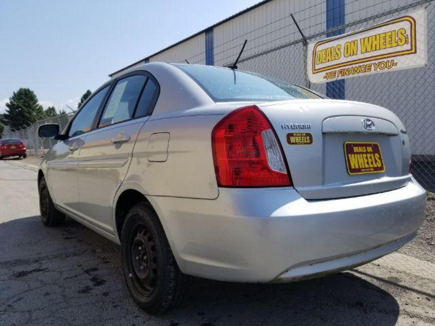 2010 Hyundai Accent GLS 4-Door (KMHCN4ACXAU) with an 1.6L L4 DOHC 16V engine, located at 4047 Montana Ave., Billings, MT, 59101, 45.770847, -108.529800 - Photo#3