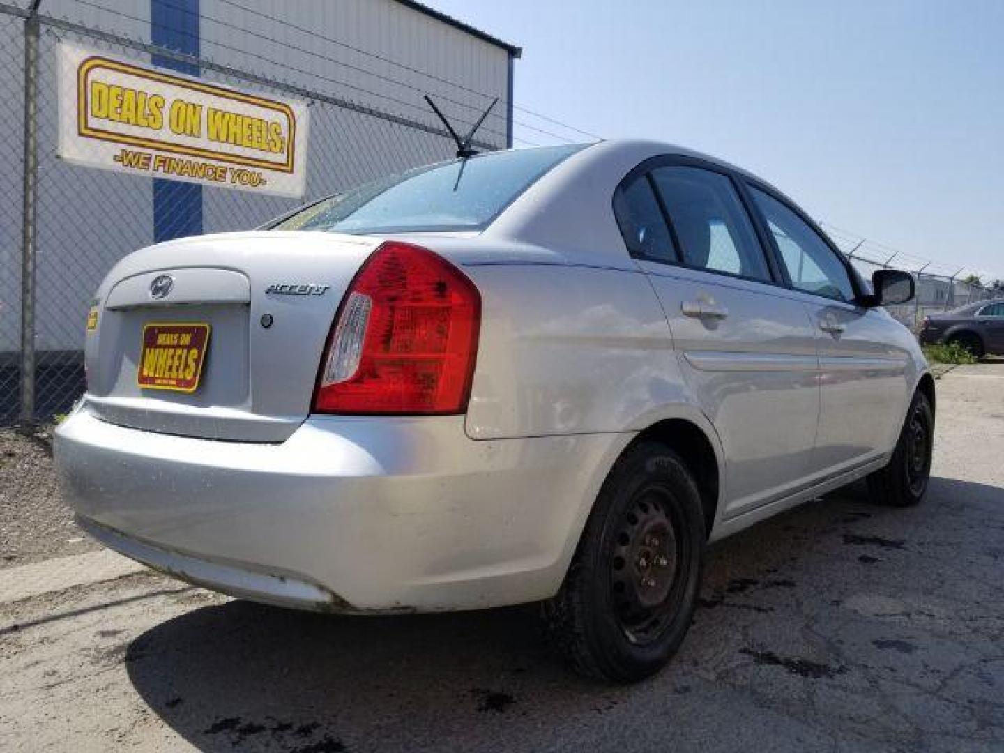 2010 Hyundai Accent GLS 4-Door (KMHCN4ACXAU) with an 1.6L L4 DOHC 16V engine, located at 4047 Montana Ave., Billings, MT, 59101, 45.770847, -108.529800 - Photo#4