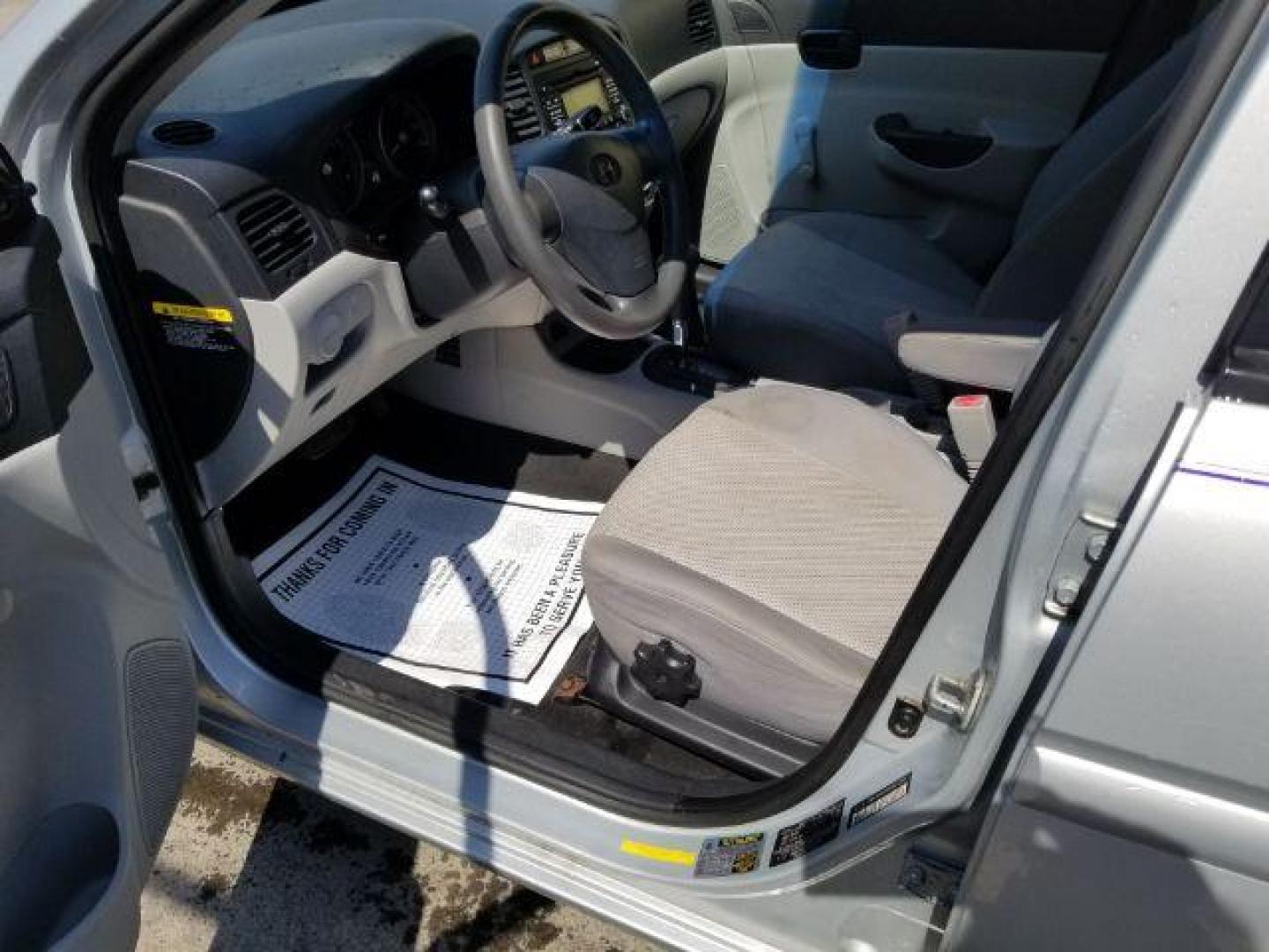 2010 Hyundai Accent GLS 4-Door (KMHCN4ACXAU) with an 1.6L L4 DOHC 16V engine, located at 4047 Montana Ave., Billings, MT, 59101, 45.770847, -108.529800 - Photo#7